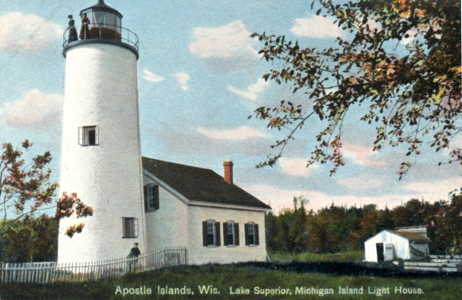 Michigan Island Postcard